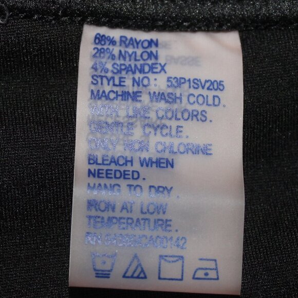 NYGARD Slimming Athletic Black Shorts - Picture 6 of 7